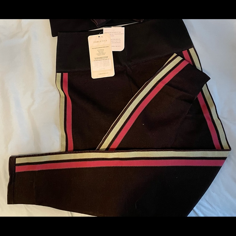 Fablectics compression workout bottoms